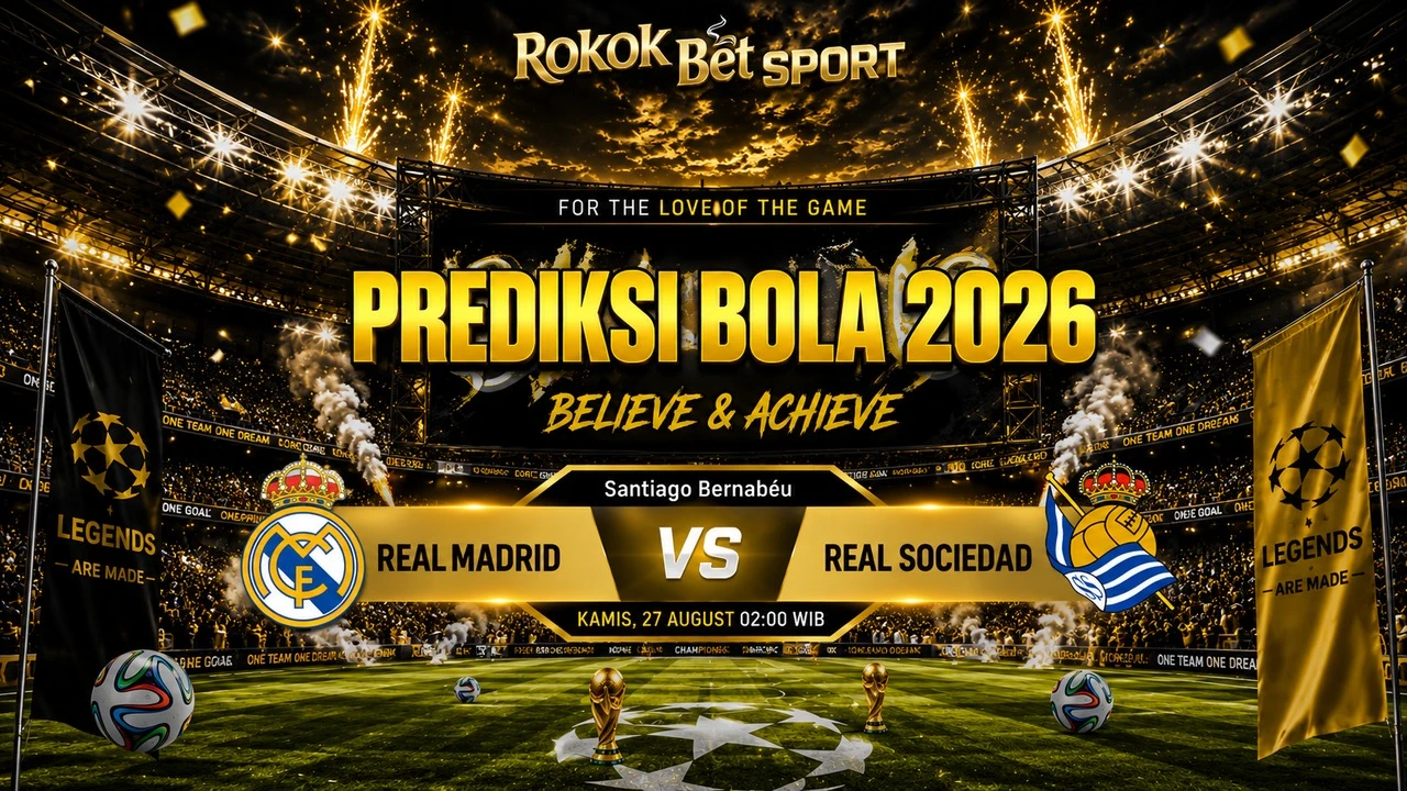 PREDIKSI TEBAK SCORE La Liga 2026, REAL MADRID VS REAL SOCIEDAD